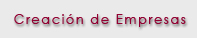 Creaci�n Empresas